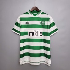 Celtic 99/00 Home Green&White Soccer Jersey